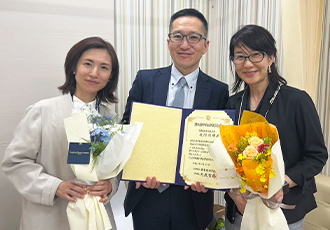 後関准教授と当院の眼科医師